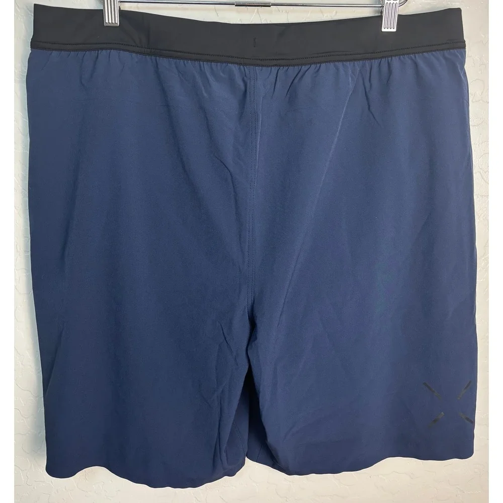 Ten Thousand Interval Short 9 Inch Lined Navy Mens XXL TTSH002V3 Training 2616